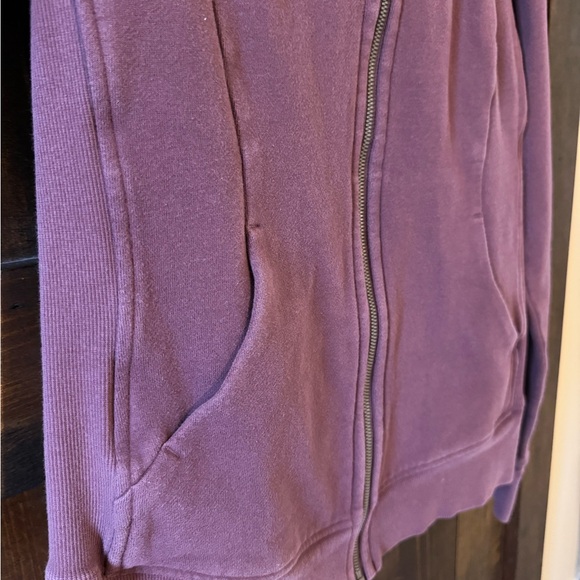 lululemon athletica womens Plum zip up Hoodie - Picture 3 of 7